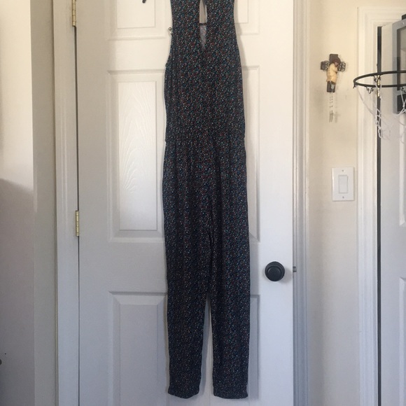 Multicolor sleeveless jumpsuit - Picture 6 of 6